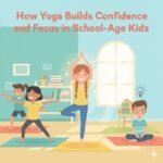 Kids practicing yoga outdoors boosting confidence and focus – Yoga for school-age children
