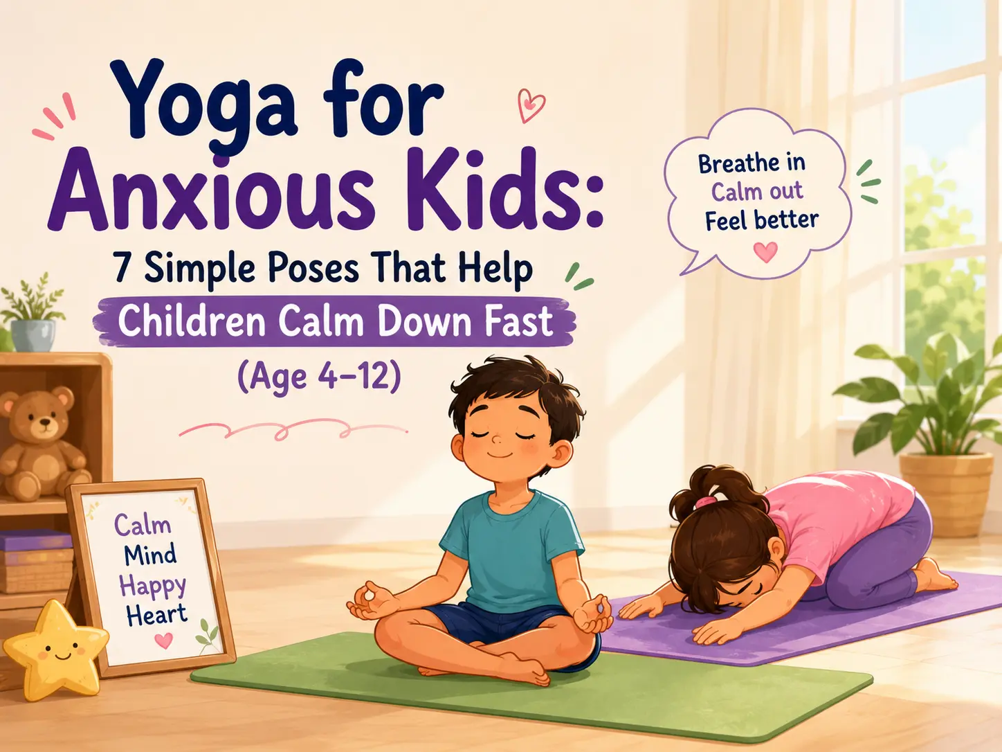 How Kids’ Yoga Builds Focus in a World Full of Screens