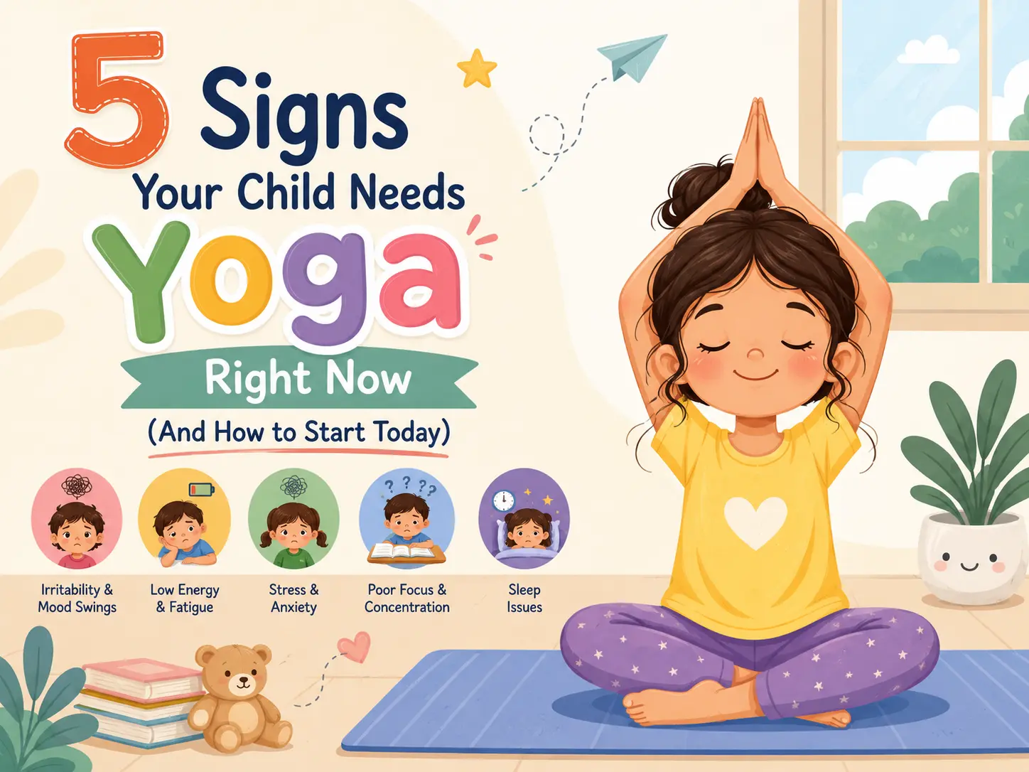 5 Signs Your Child Needs Yoga Right Now (And How to Start Today)